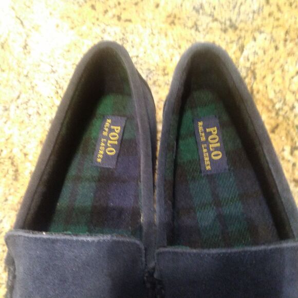 Man's Slippers Polo Ralph Lauren Collins Slipper Size 9 US - Picture 10 of 12